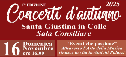 CONCERTI D’AUTUNNO 2025 