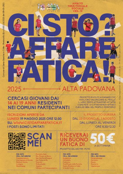 Ci sto? Affare fatica! 2025 Ci sto? Affare fatica! 2025