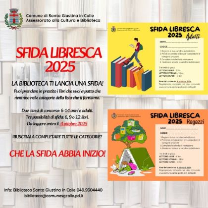 Sfida libresca 2025 Sfida libresca 2025