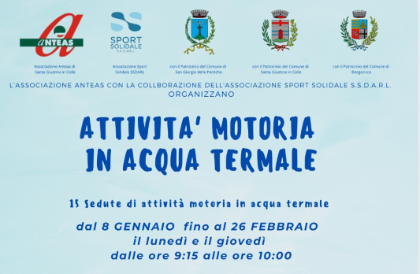 Attività motoria in acqua termale per adulti