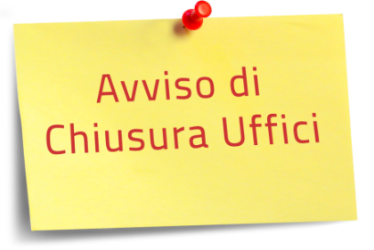 CHIUSURA UFFICI COMUNALI 07/10/2025 CHIUSURA UFFICI COMUNALI 07/10/2025