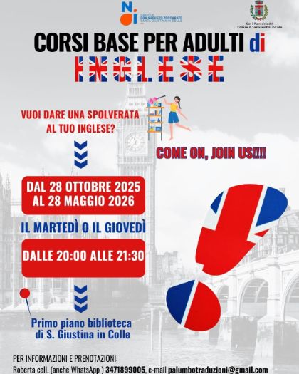 CORSI BASE PER ADULTI DI INGLESE