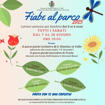 Fiabe al parco 2025 Fiabe al parco 2025