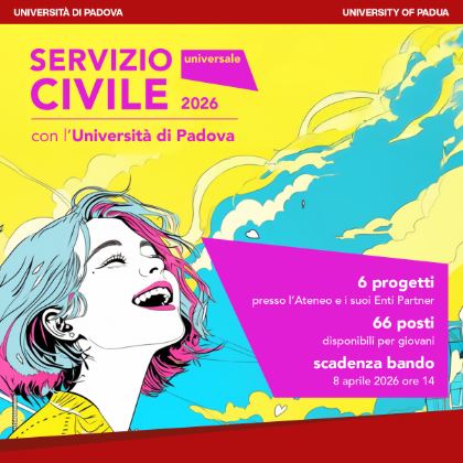 Servizio Civile Universale con l’Università di Padova