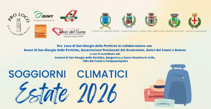 Soggiorni climatici – estate 2026