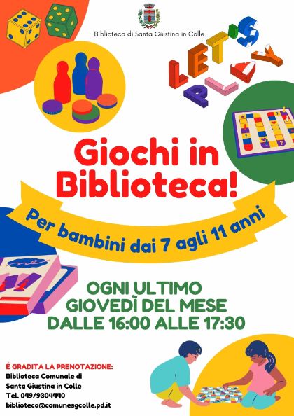 Giochi in biblioteca!