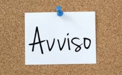 Avviso chiusura sportello catastale agosto 2026