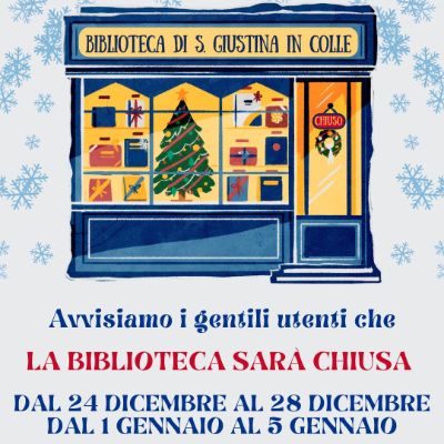 chiusura natale 2025