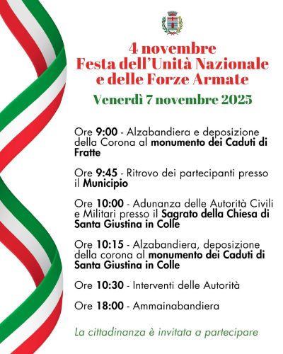 Festa dell'Unità Nazionale e delle Forze Armate