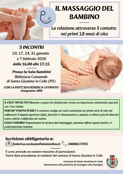 18 mesi massaggio bambino 2026