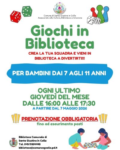 Post GIOCHI IN BIBLIOTECA 2026