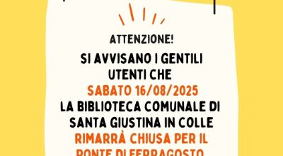 Chiusura Biblioteca ferragosto 2025-COMUNE
